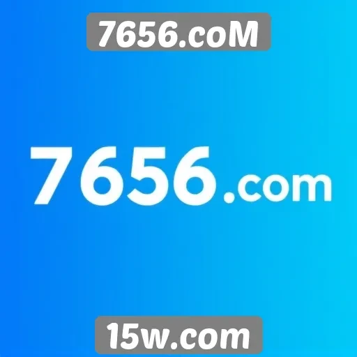 Análise da popularidade do site 7656.coM